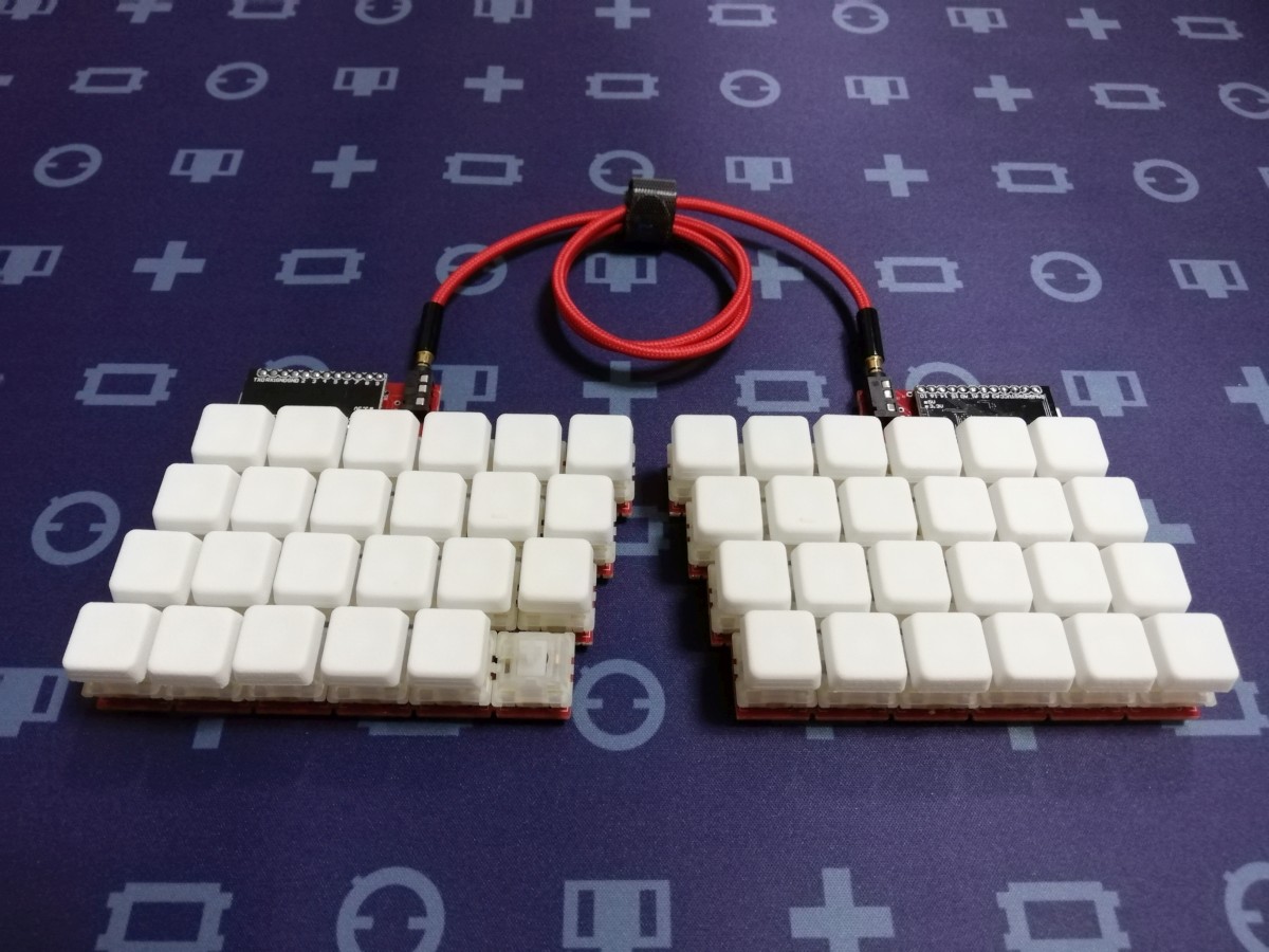 HID Tech Bastyl keyboard 自作キーボード makseb.fr